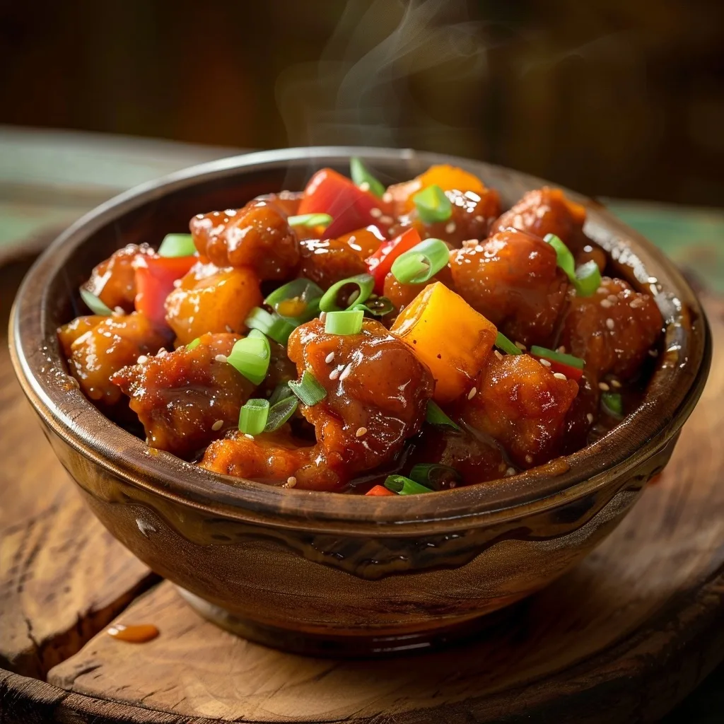 Baked Sweet and Sour Chicken