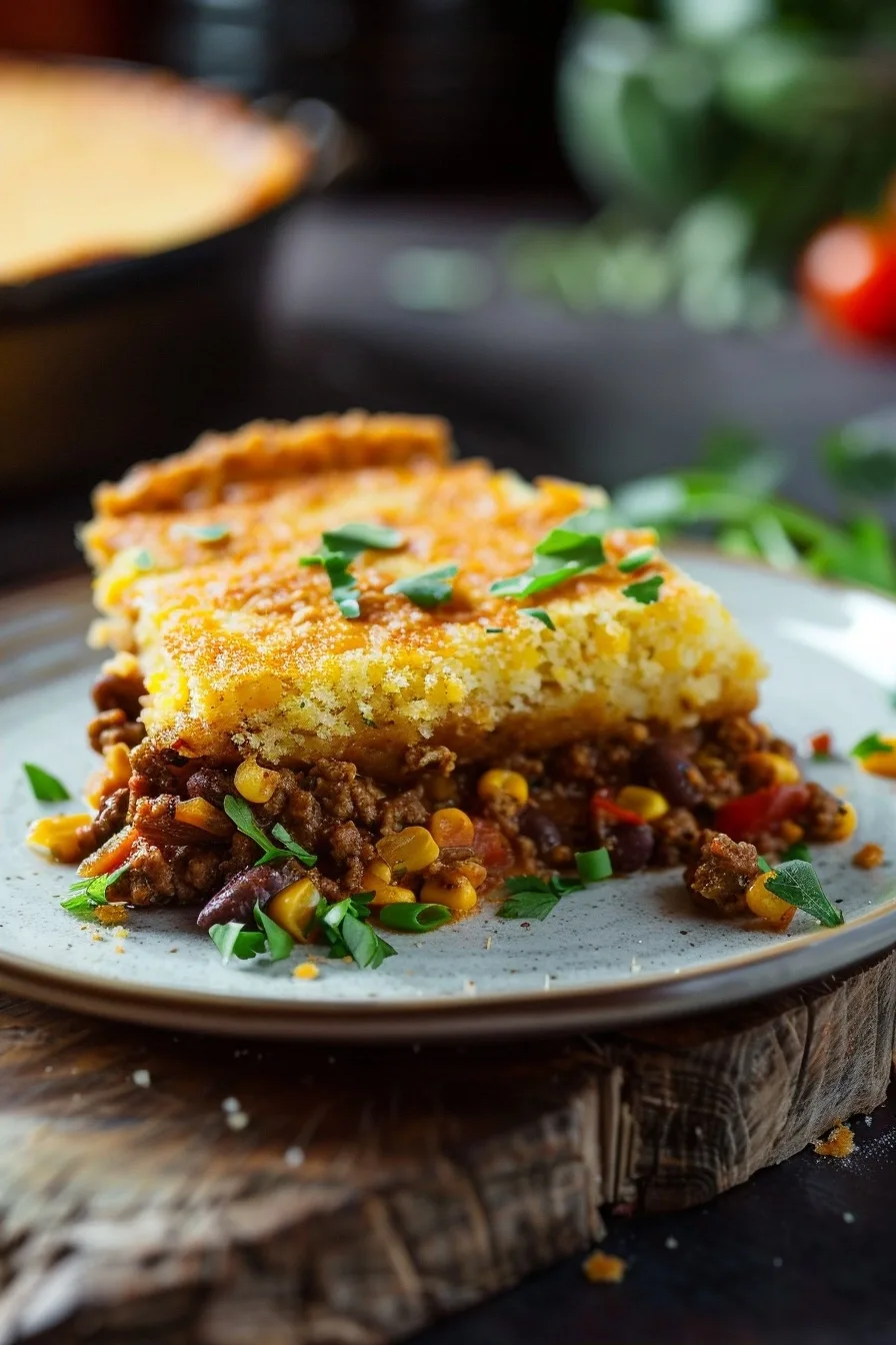 Easy Taco Pie with Cornbread Topping 1 image 1783810177426