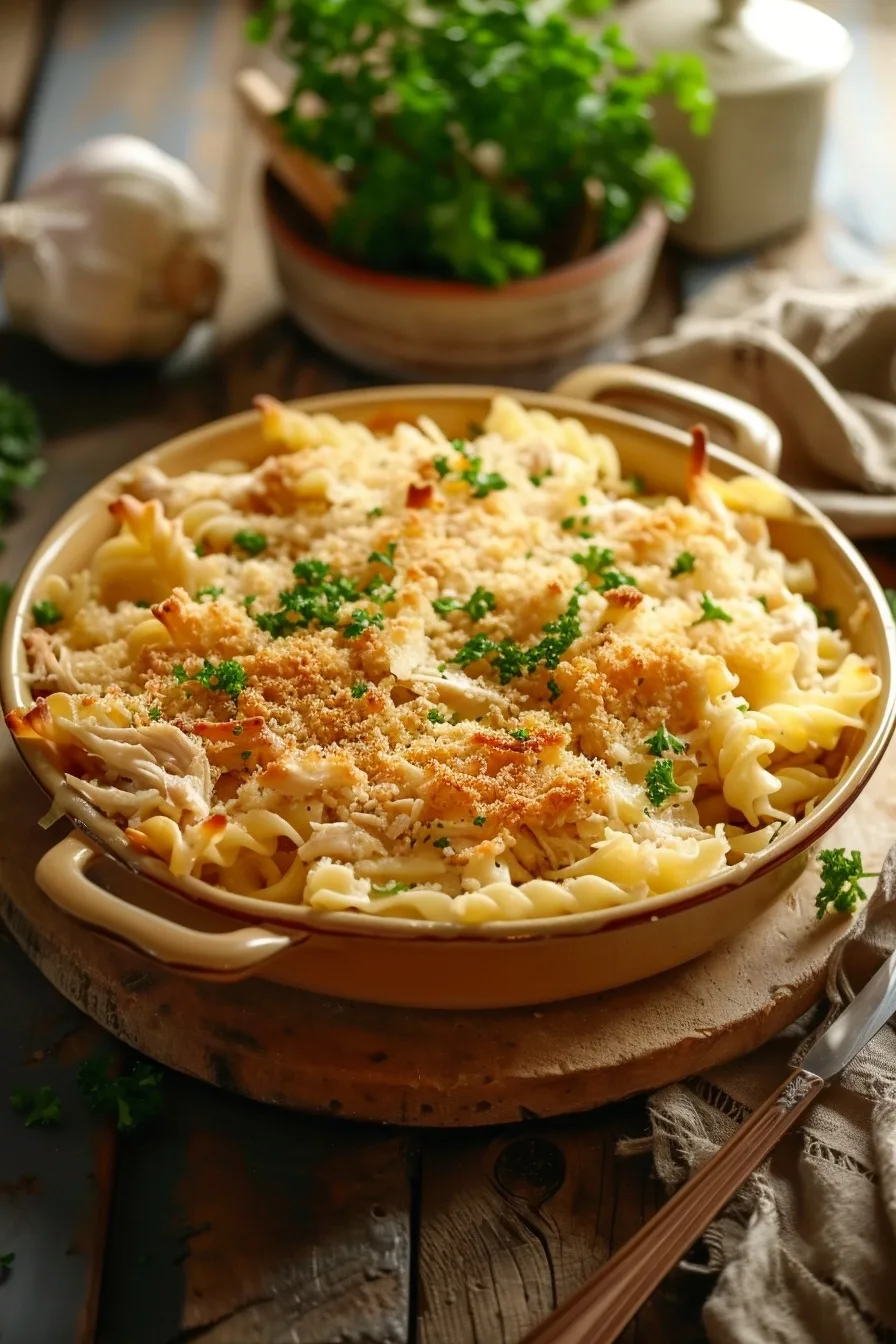 Cozy Oven-Baked Amish-Style Chicken Noodle Bake 1 image 1783810340004