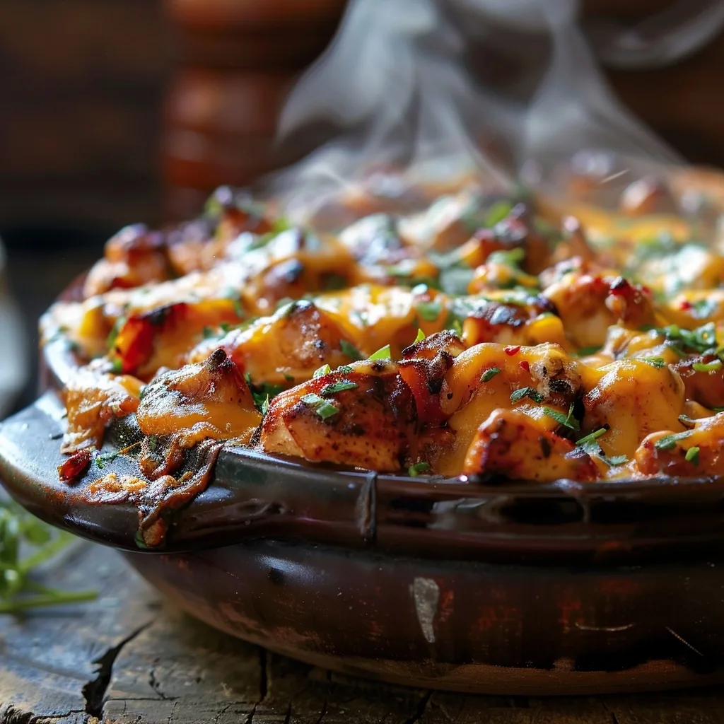 SUPER EASY DINNER - BBQ Ranch Chicken Casserole