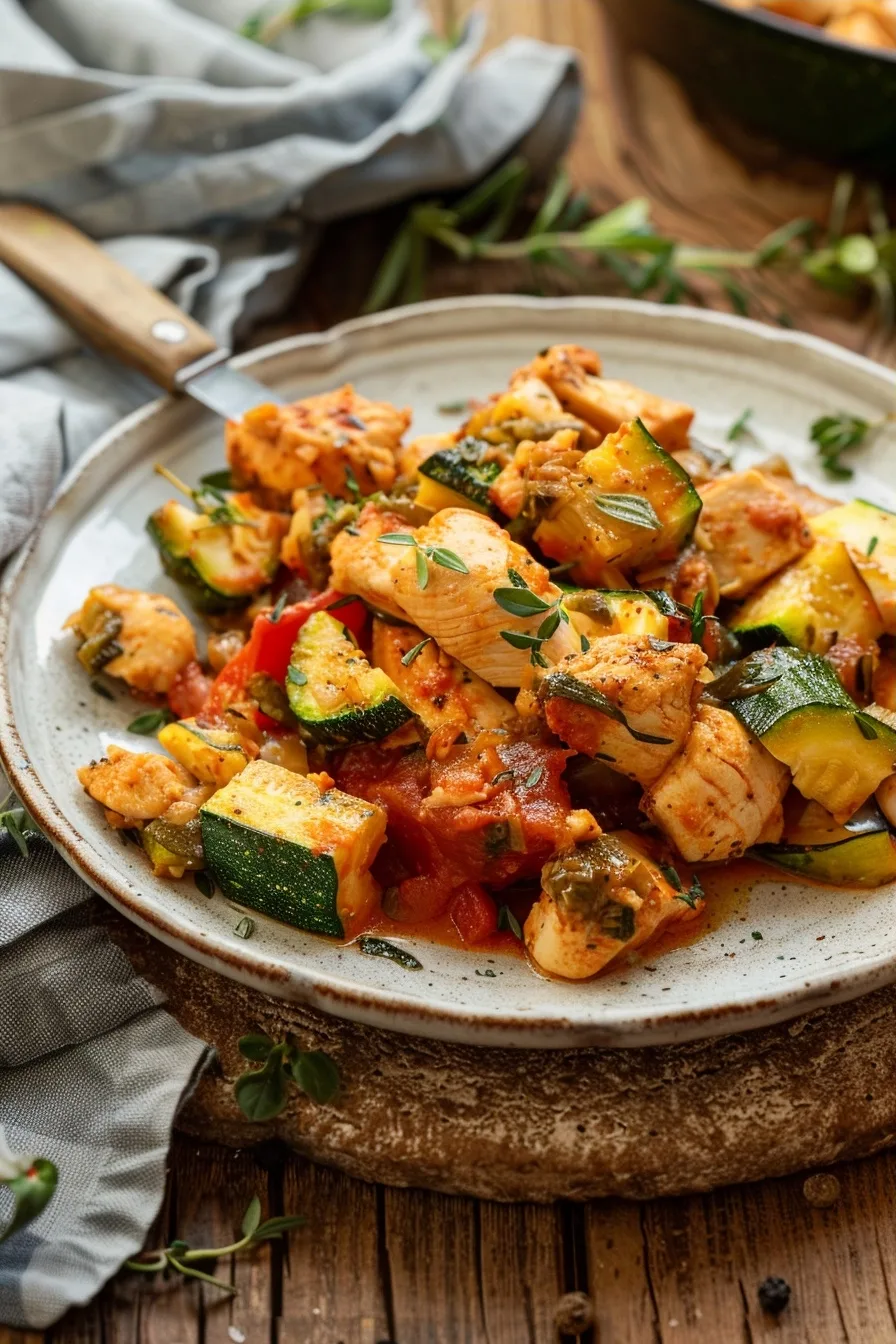 The Comforting Mediterranean Chicken Zucchini Bake You'll Want Every Week! 1 image 1783901423407