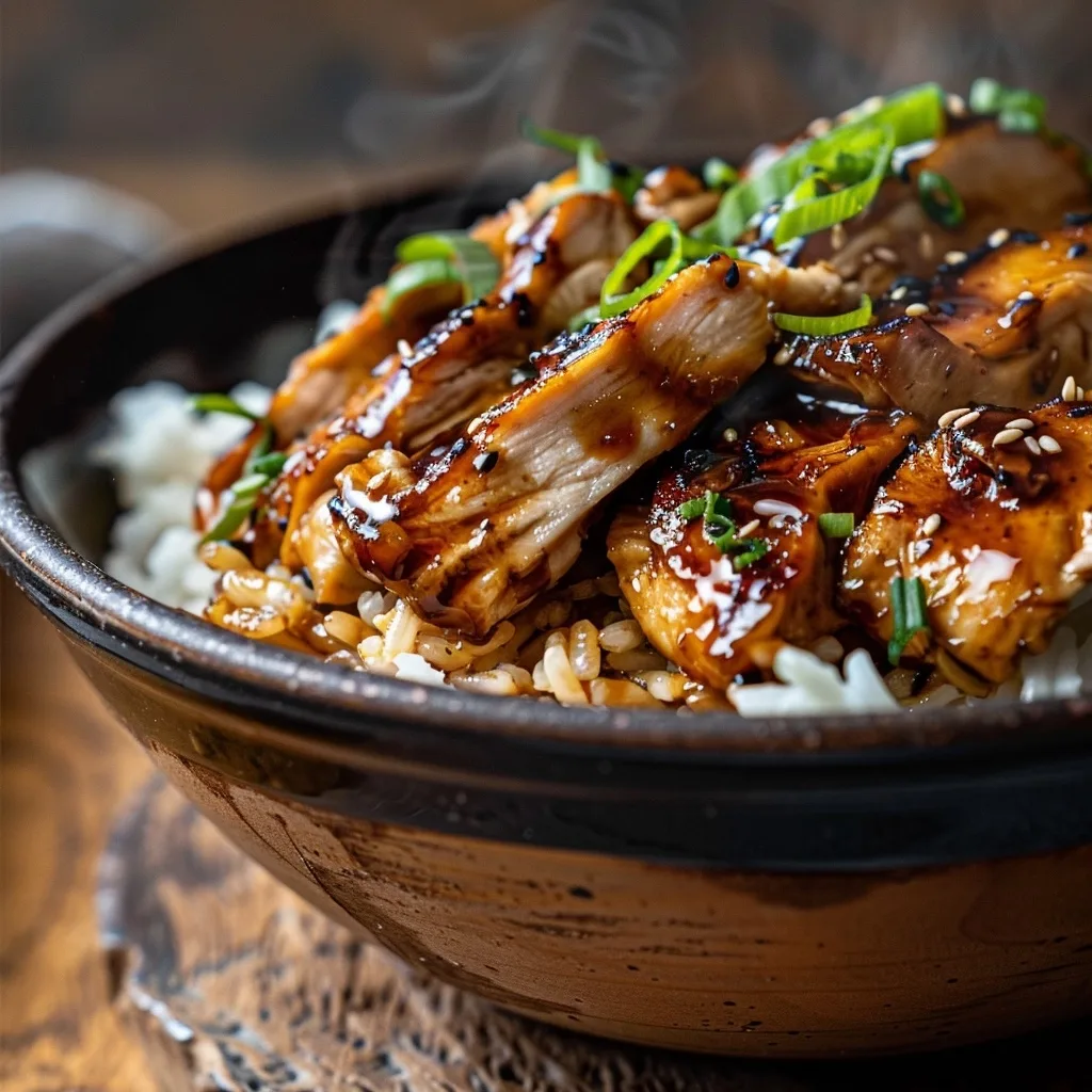Easy Hawaiian Teriyaki Chicken Rice Bowls - Better Than Takeout
