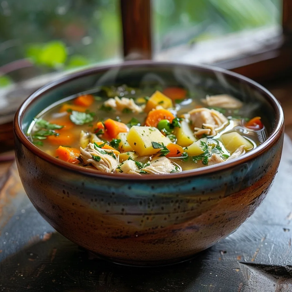 The Best Chicken Vegetable Soup