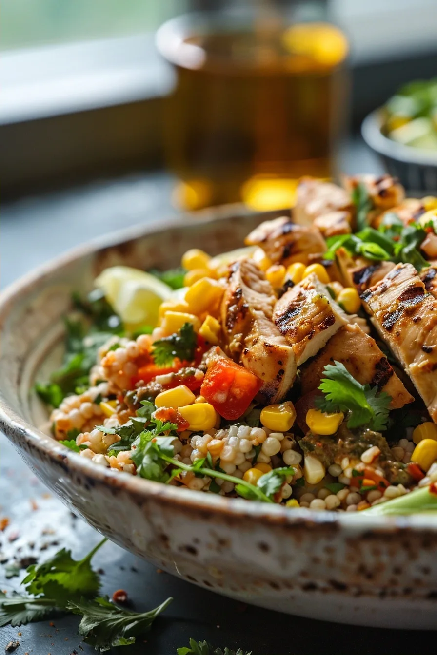 Mexican Street Corn Chicken Bowls High Protein Meal Prep 1 image 1783947199199