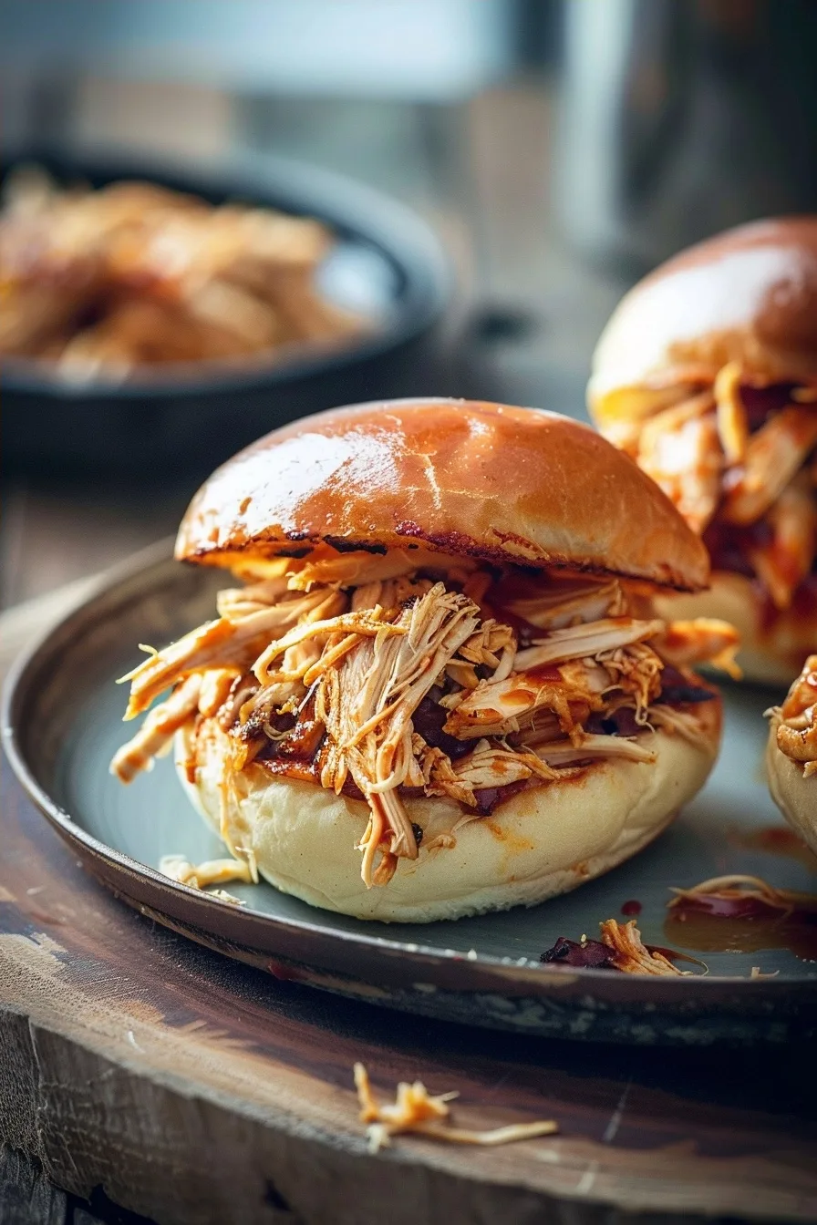 Shredded Chicken BBQ Sliders 1 image 1784124252912