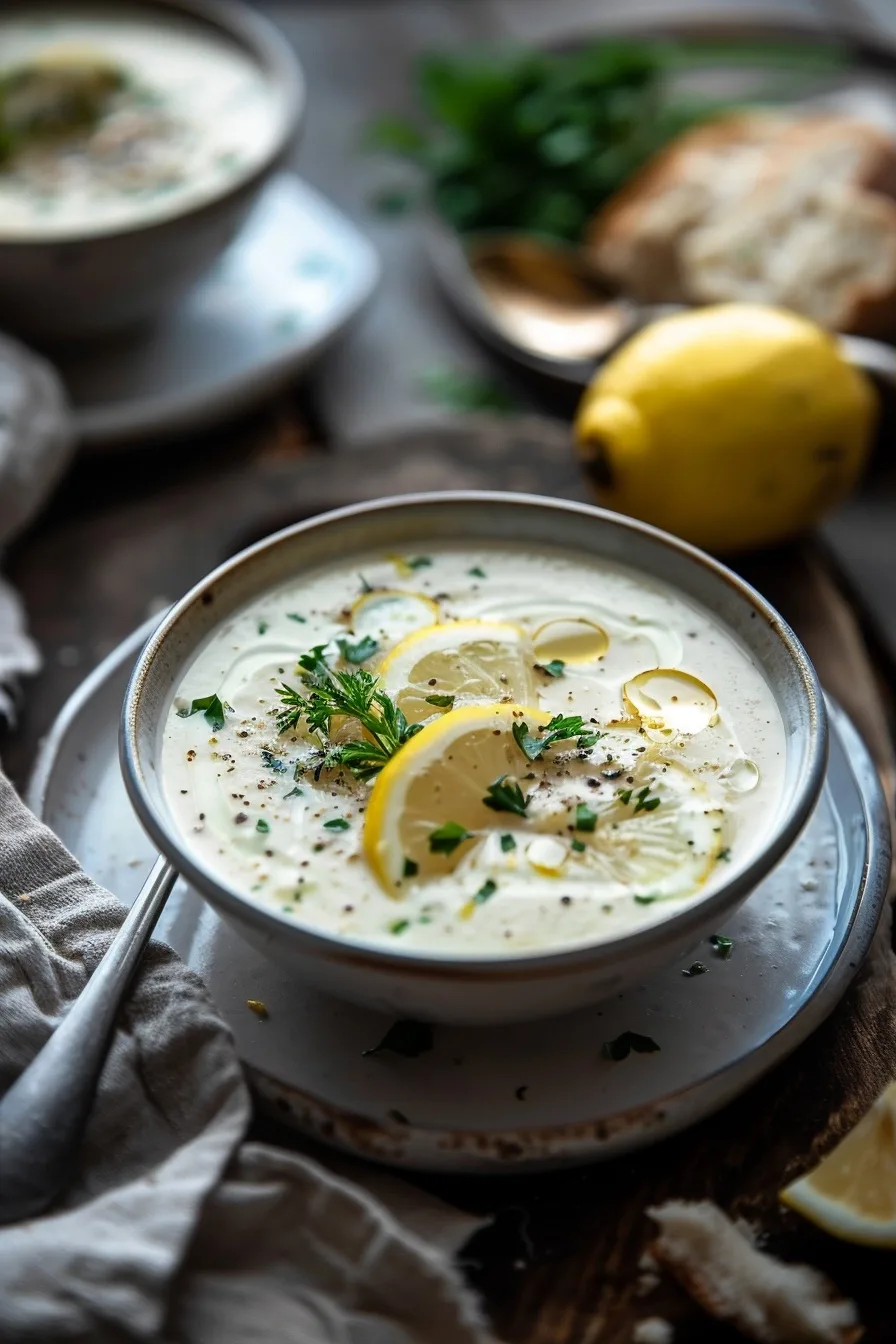 The Ultimate Creamy Greek Lemon Chicken Soup 1 image 1784124639638