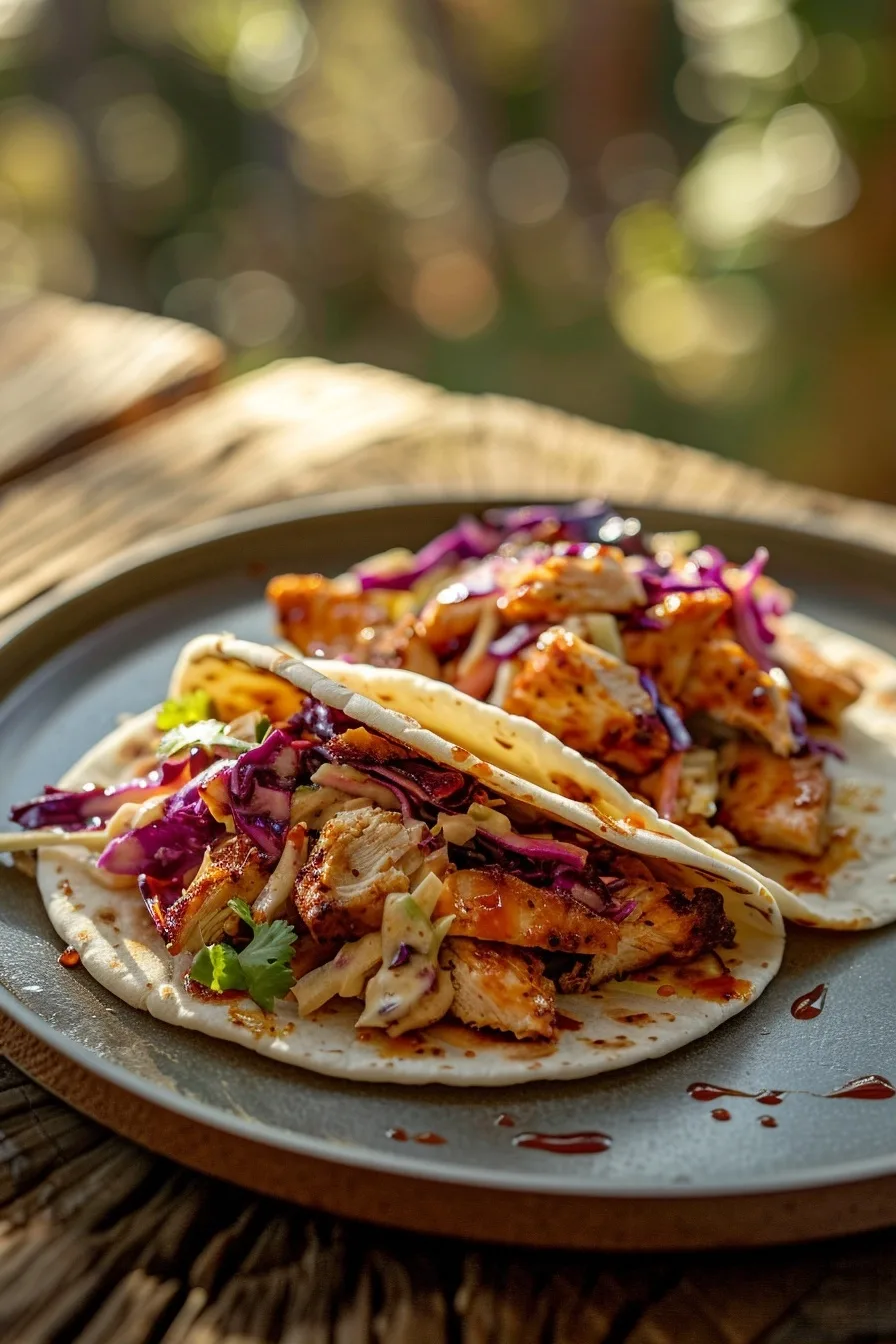 BBQ Chicken Coleslaw Wraps 1 image 1784136132260