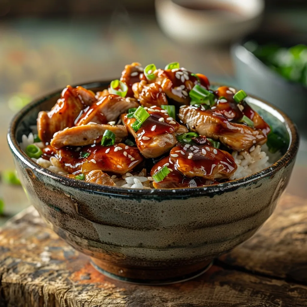 Panda Express Chicken Teriyaki Copycat Bowl Recipe