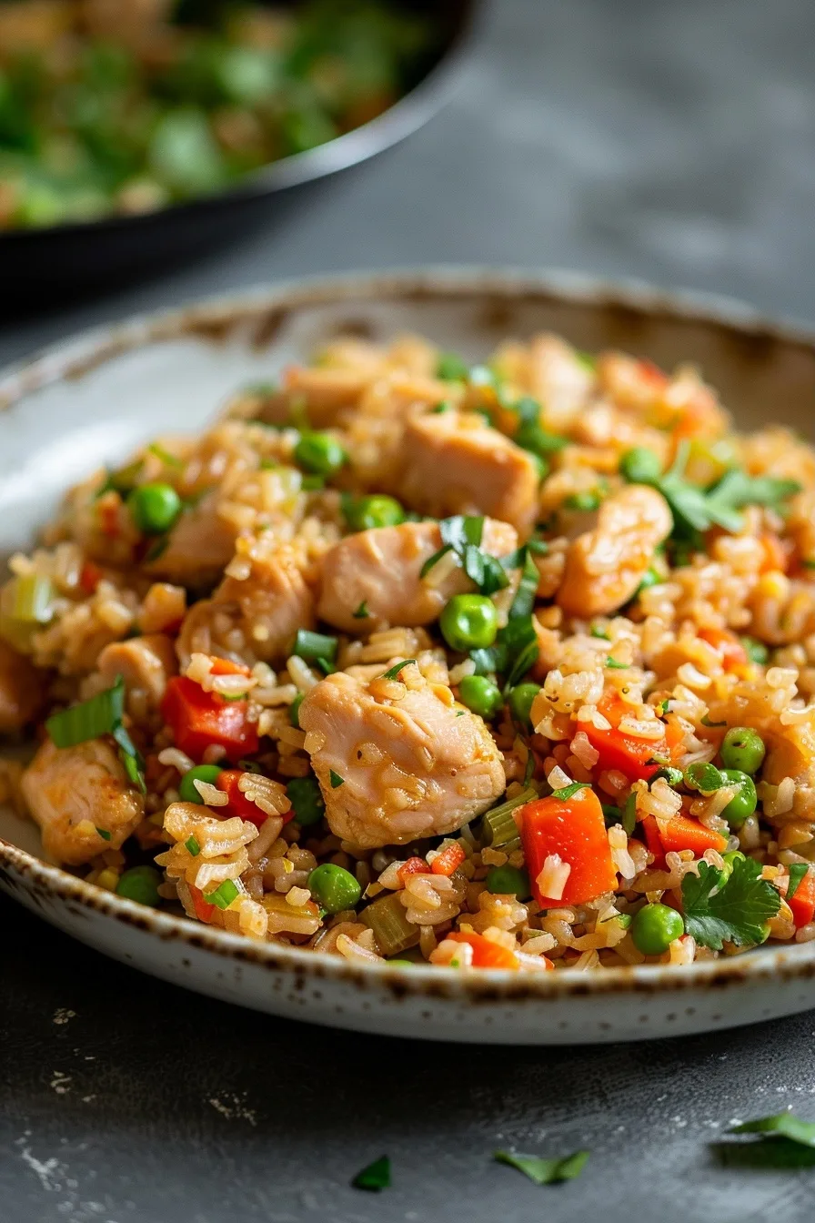 Rotisserie Chicken Fried Rice | Easy Skillet Meal | 20-Min 1 image 1784382979051