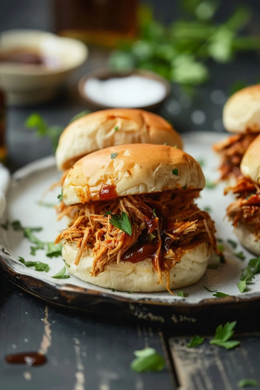 BBQ Shredded Chicken Sliders | Easy August Family Meal | Fast 1 image 1784474011031