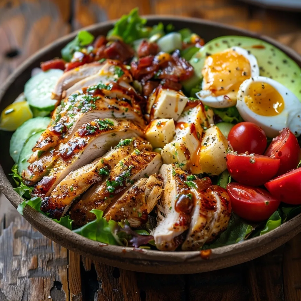 Rotisserie Chicken Cobb Salad | Fresh Summer Dinner | Healthy
