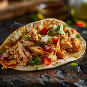 Easy BBQ Shredded Chicken Tacos | August Family Meal | Fast
