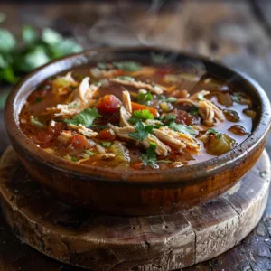 Easy Rotisserie Chicken Tortilla Soup in 20 Minutes