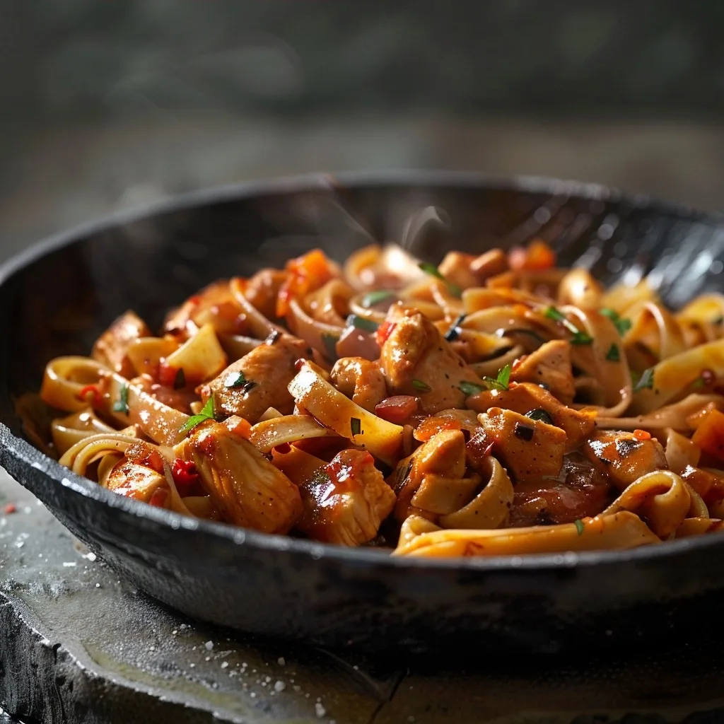Spicy Chipotle Chicken Pasta Recipe