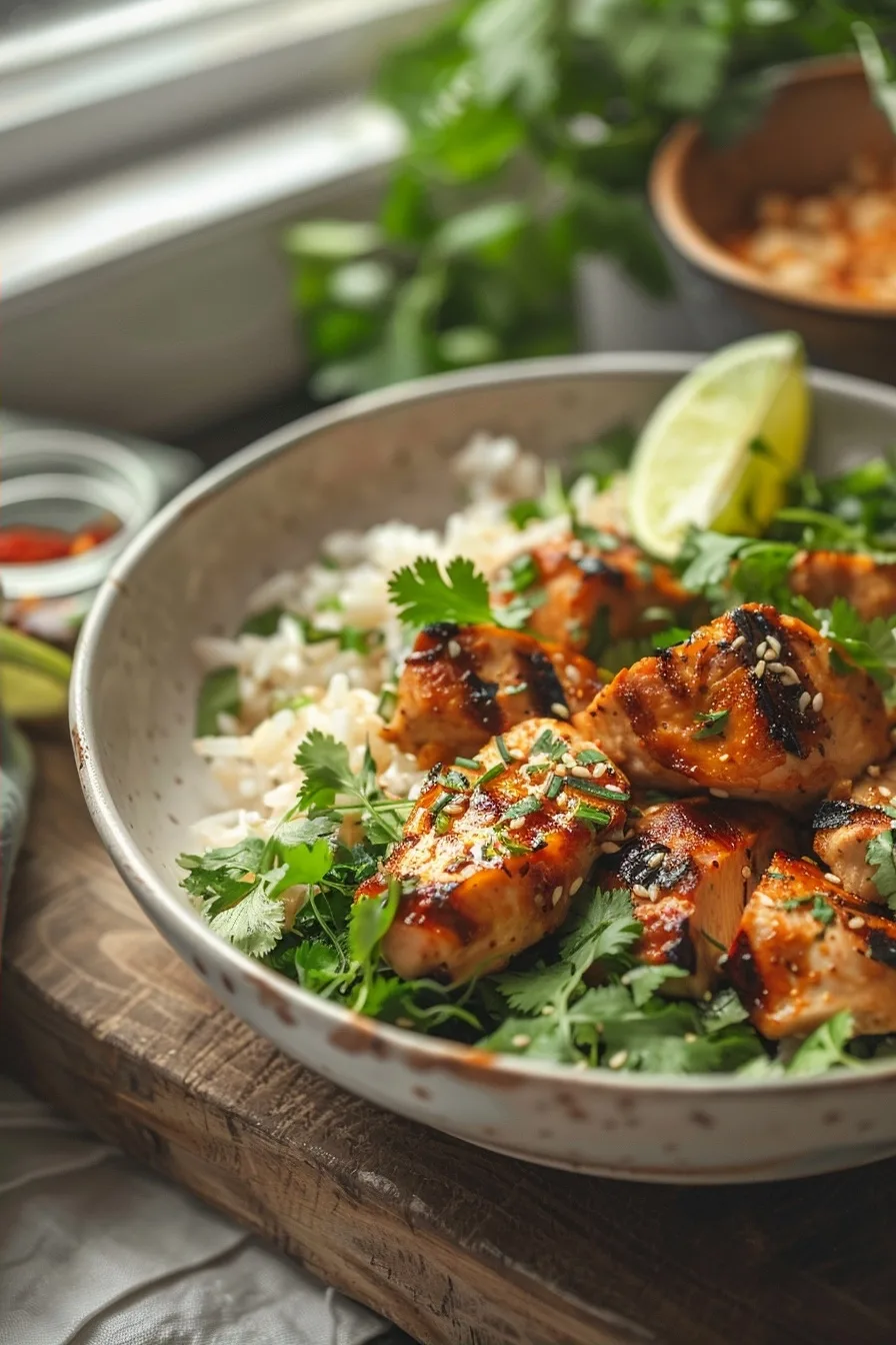 Cilantro Lime Chicken Bowl Recipe 1 image 1785086270633