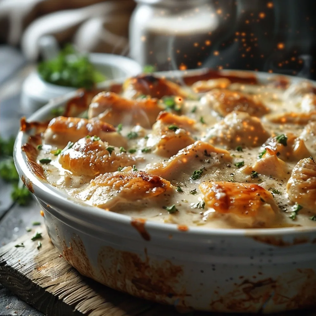 Creamy Chicken Divan Casserole