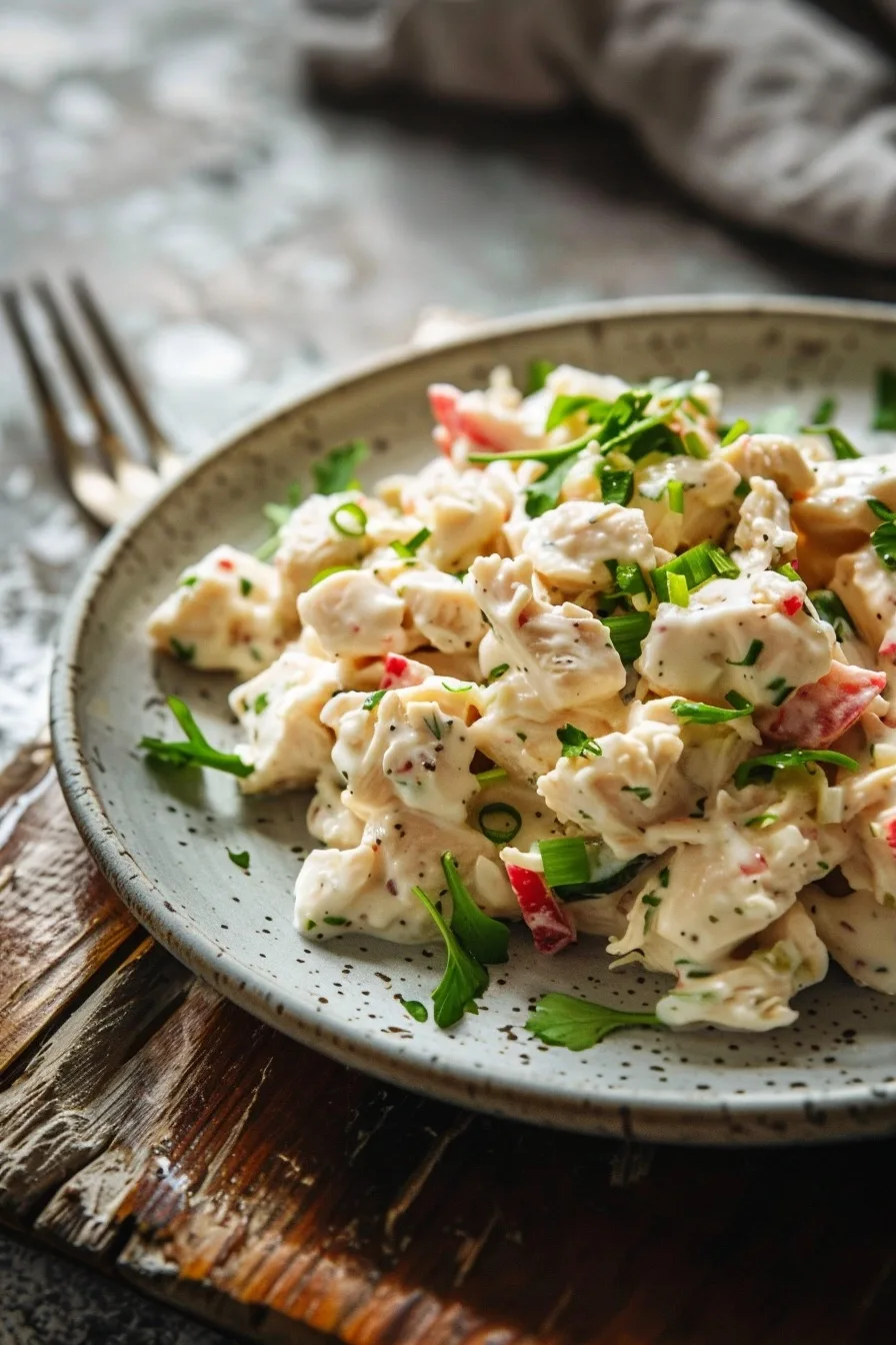 Easy High Protein Creamy Chicken Salad 1 image 1785086555222