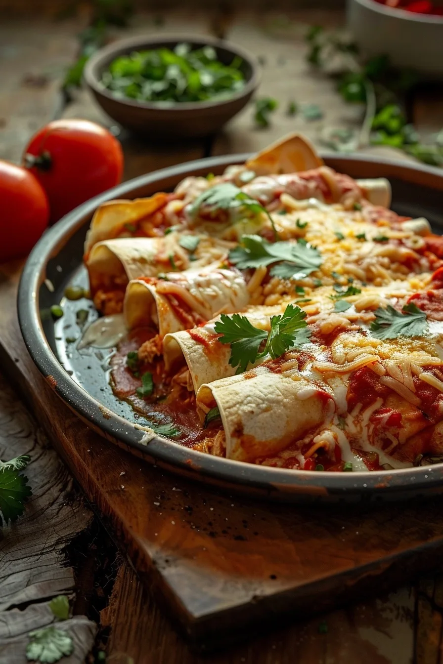 Rotisserie Chicken Enchiladas Recipe 1 image 1785178445458