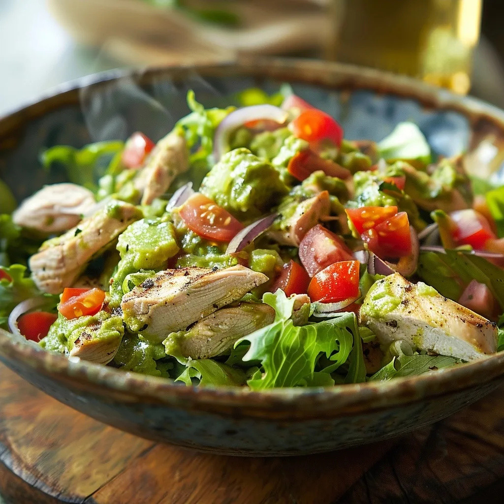 Protein Packed Guacamole Chicken Salad