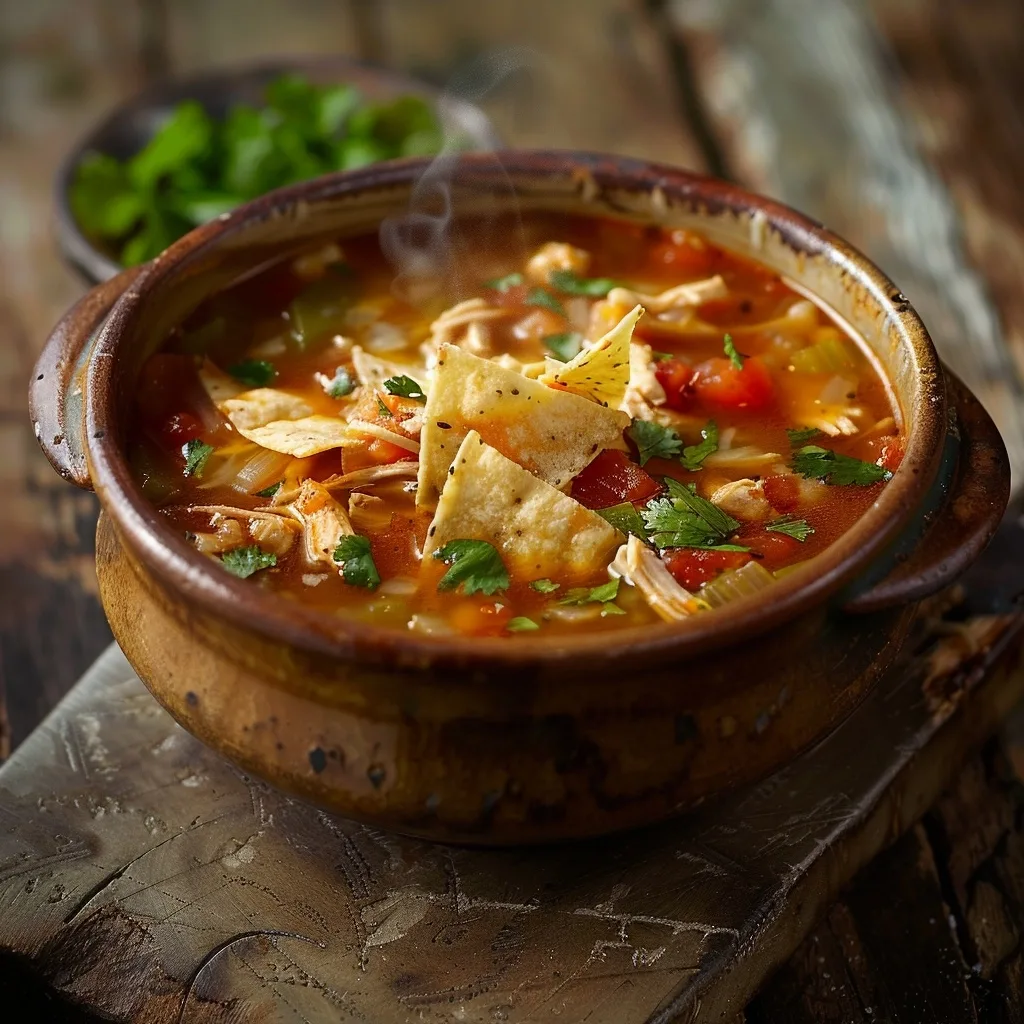 Classic Chicken Tortilla Soup Recipe